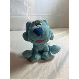 BLUE'S CLUES & YOU Nickelodeon 2020 BLUE Plush Puppy Dog 7" Stuffed Animal Toy